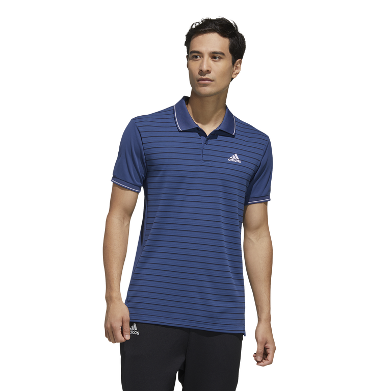 Adidas tonal new arrivals stripe polo