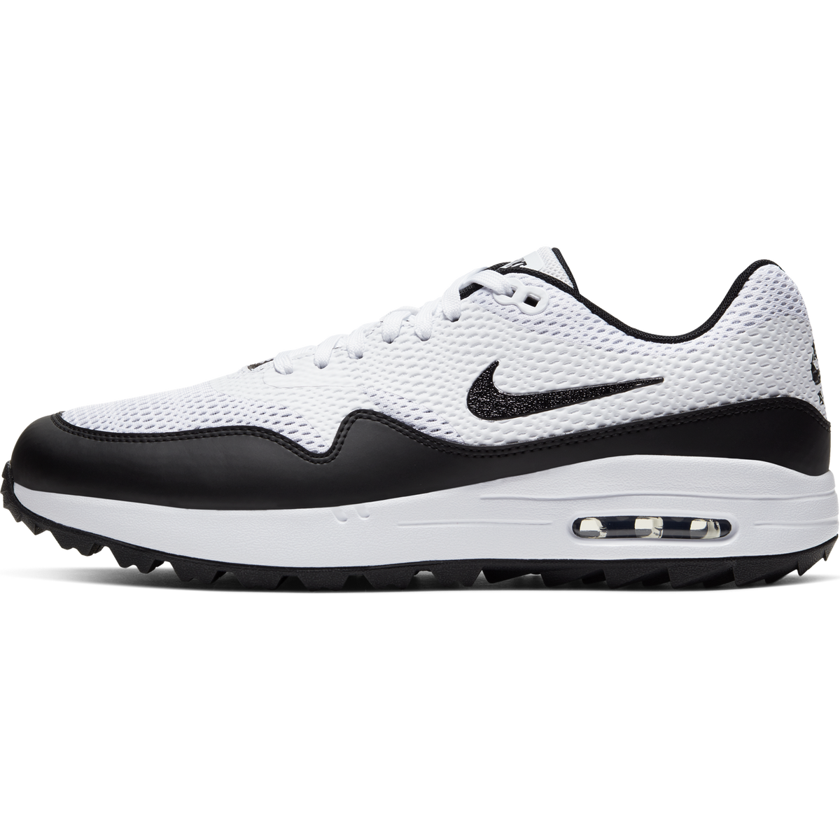 Nike Air Max 1 G Men's Golf Shoe White/Black PGA TOUR Superstore