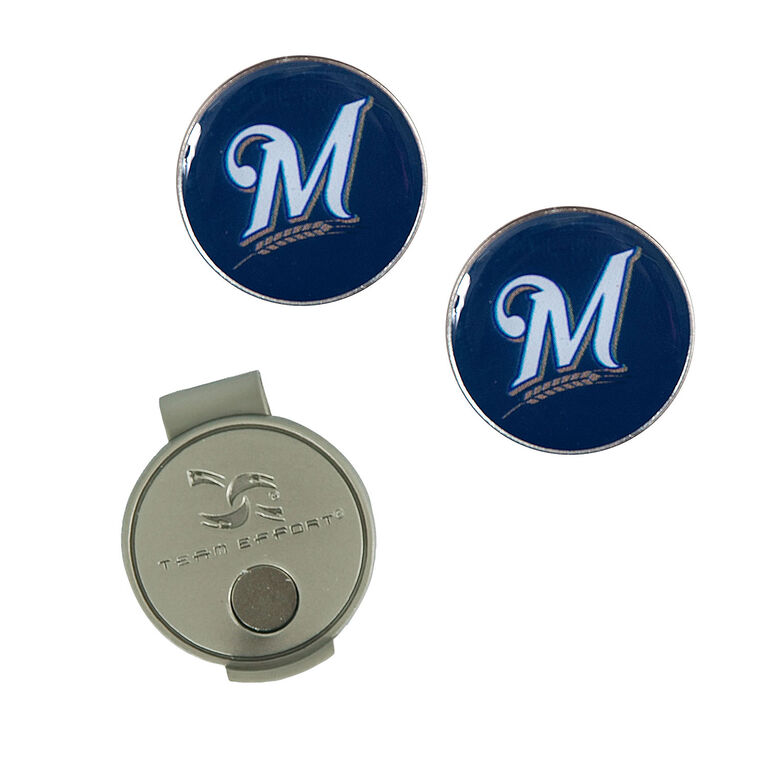 Team Effort Milwaukee Brewers Hat Clip