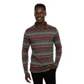 Pure Gold Long Sleeve Polo Shirt