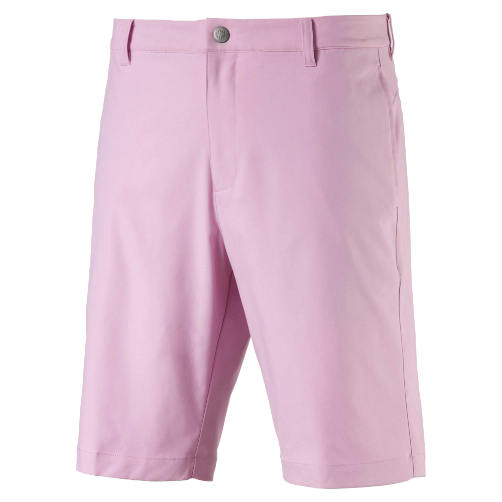 puma purple golf shorts