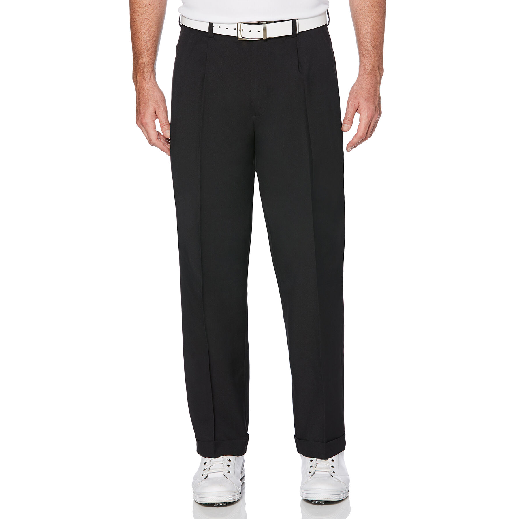 Mens pleated best sale golf pants