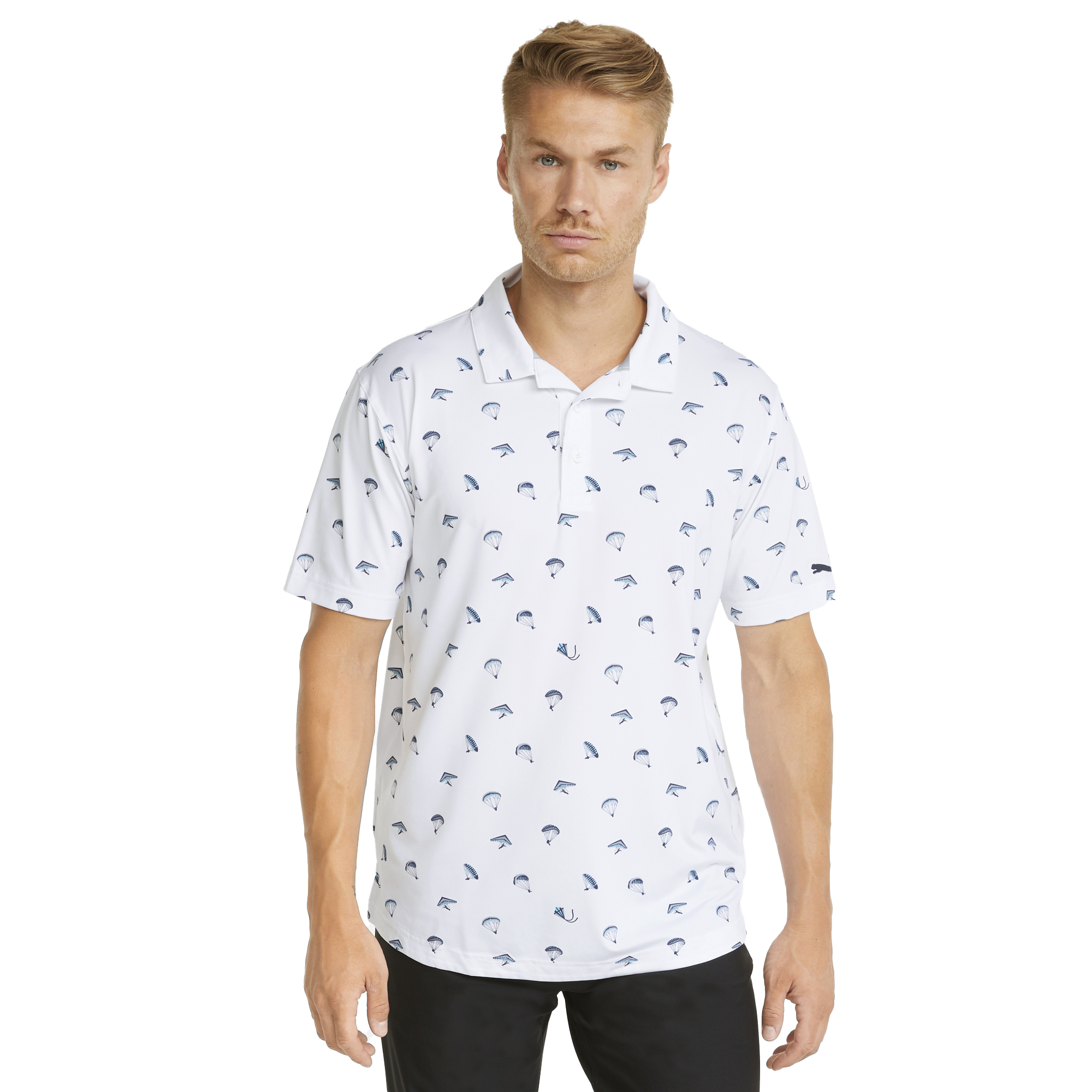 puma golf pineapple shirt