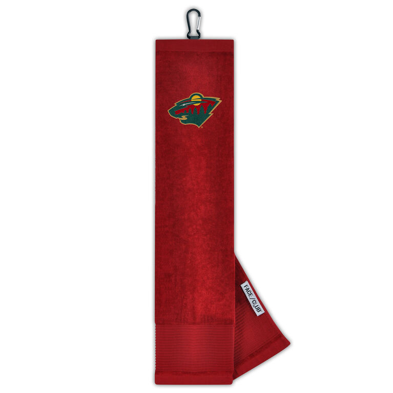 Minnesota Wild Tri-Fold Embroidered Towel