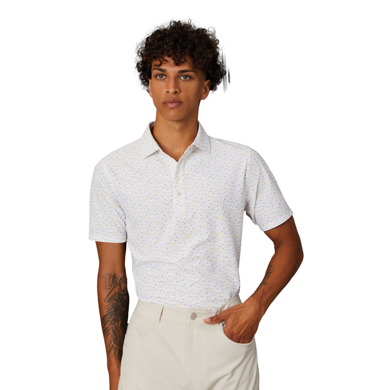 Aye Papi Tech Piqu&eacute; Slim Fit Polo