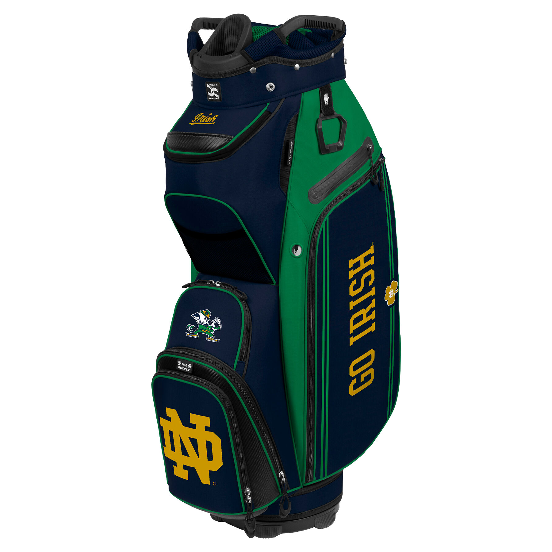 Notre dame golf online cart bag