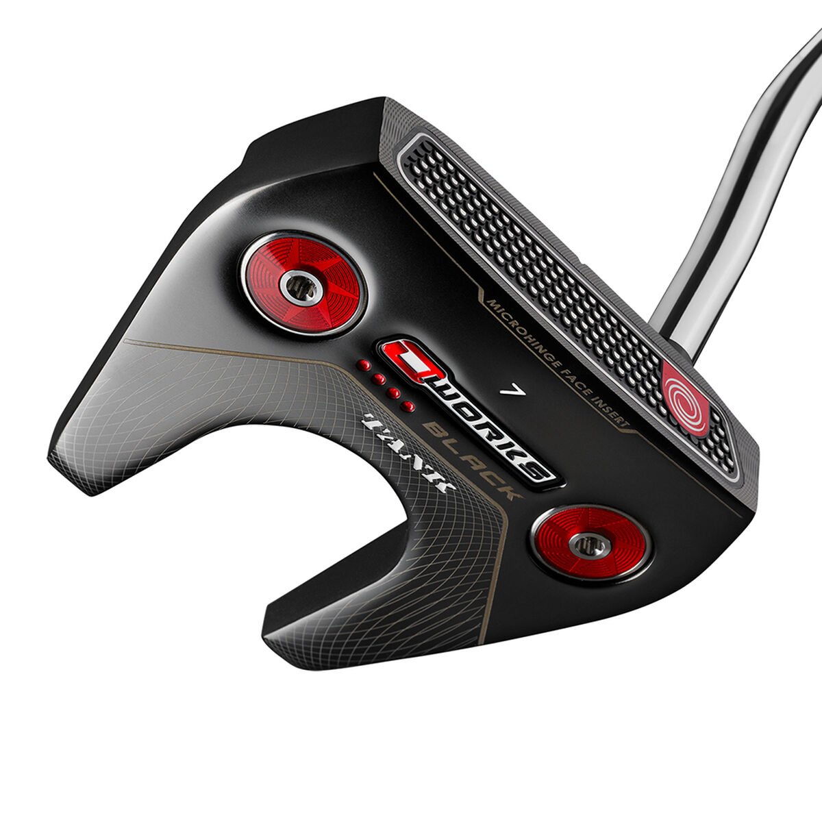 Odyssey OWorks Black 7 Tank Putter w/ Superstroke Grip PGA TOUR
