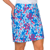 Alternate View 4 of Rum Punch Collection: Mina Long 17&quot; Floral Skort