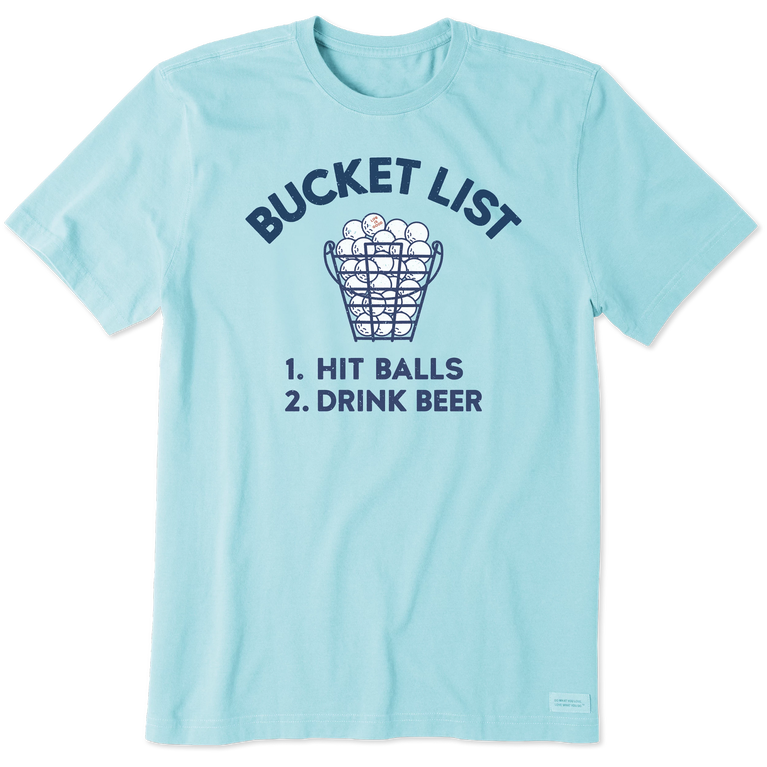 Golf Bucket List Crusher Tee