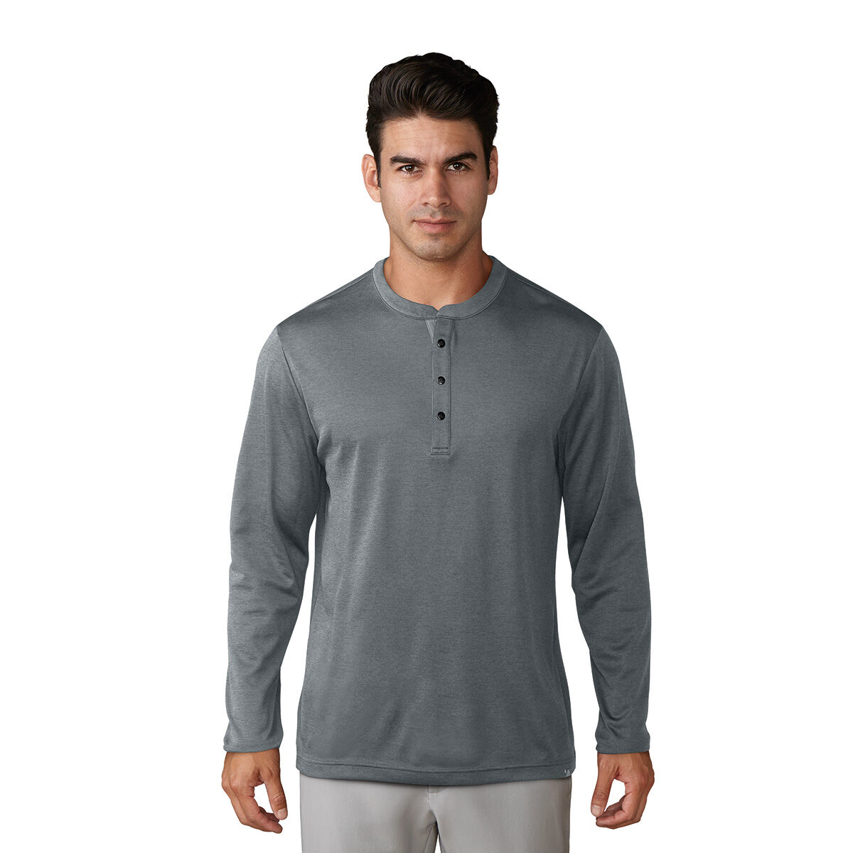 adidas henley golf shirts