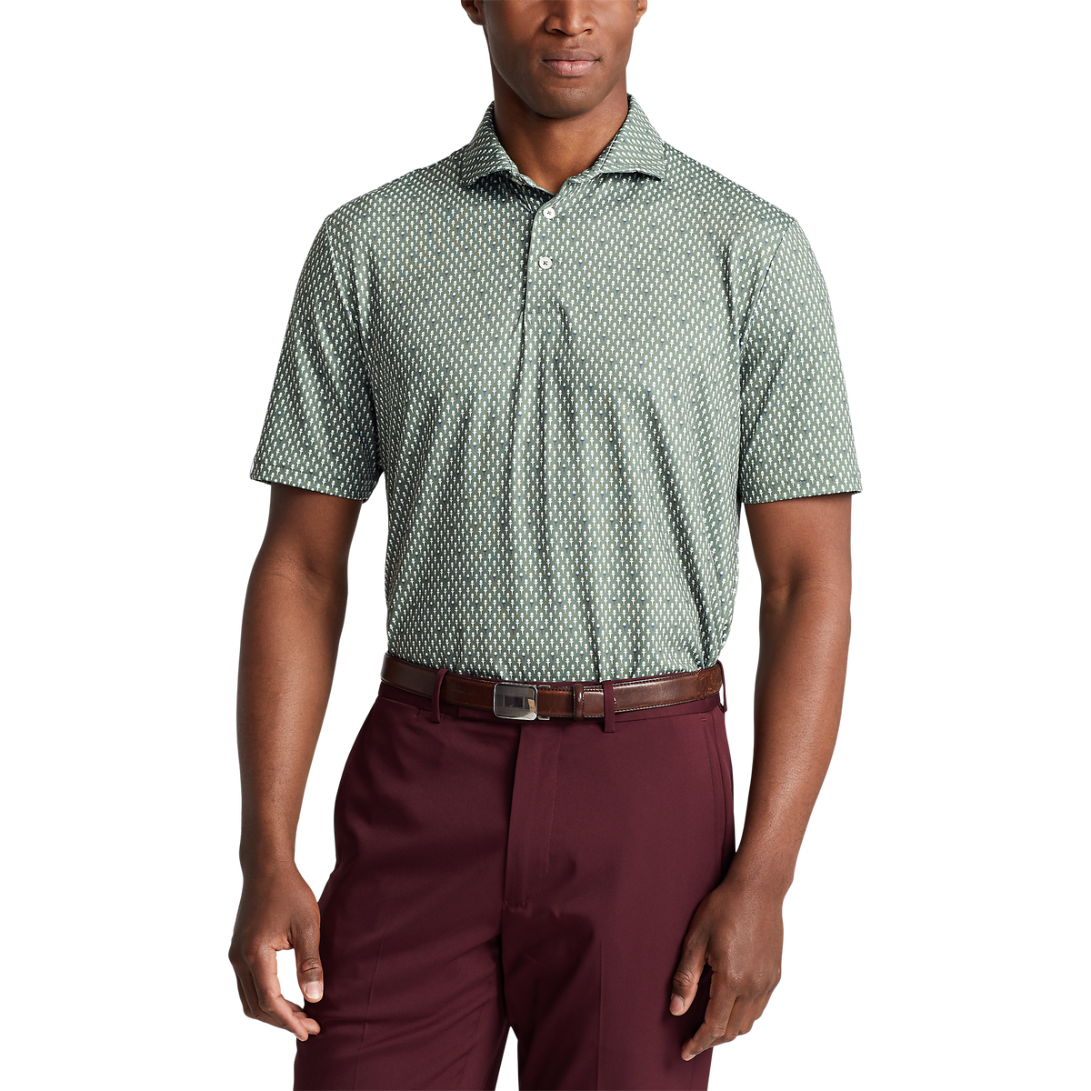 RLX Golf Classic Fit Performance Print Polo Shirt PGA TOUR Superstore