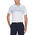 Engineered Leisure Stripe Short Sleeve Golf Polo Shirt
