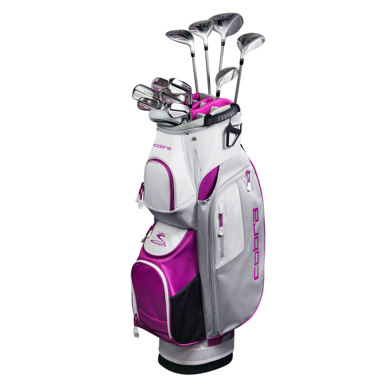 COBRA FLYXL 13Piece Women's Complete Set w/ Cart Bag PGA TOUR