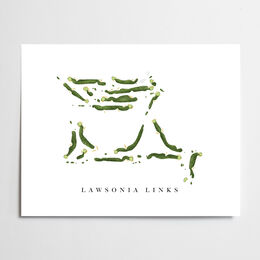 Lawsonia Links Golf Course Map