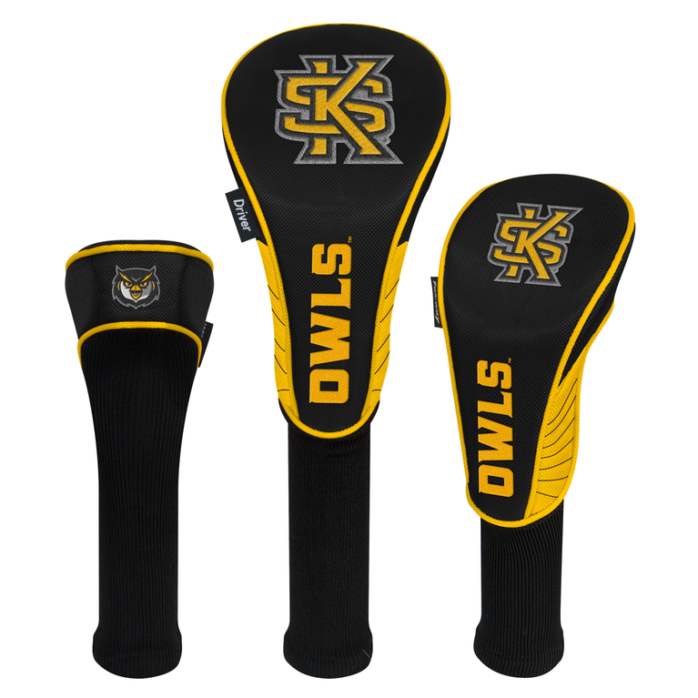 Kennesaw State Owls Set of Three Headcovers