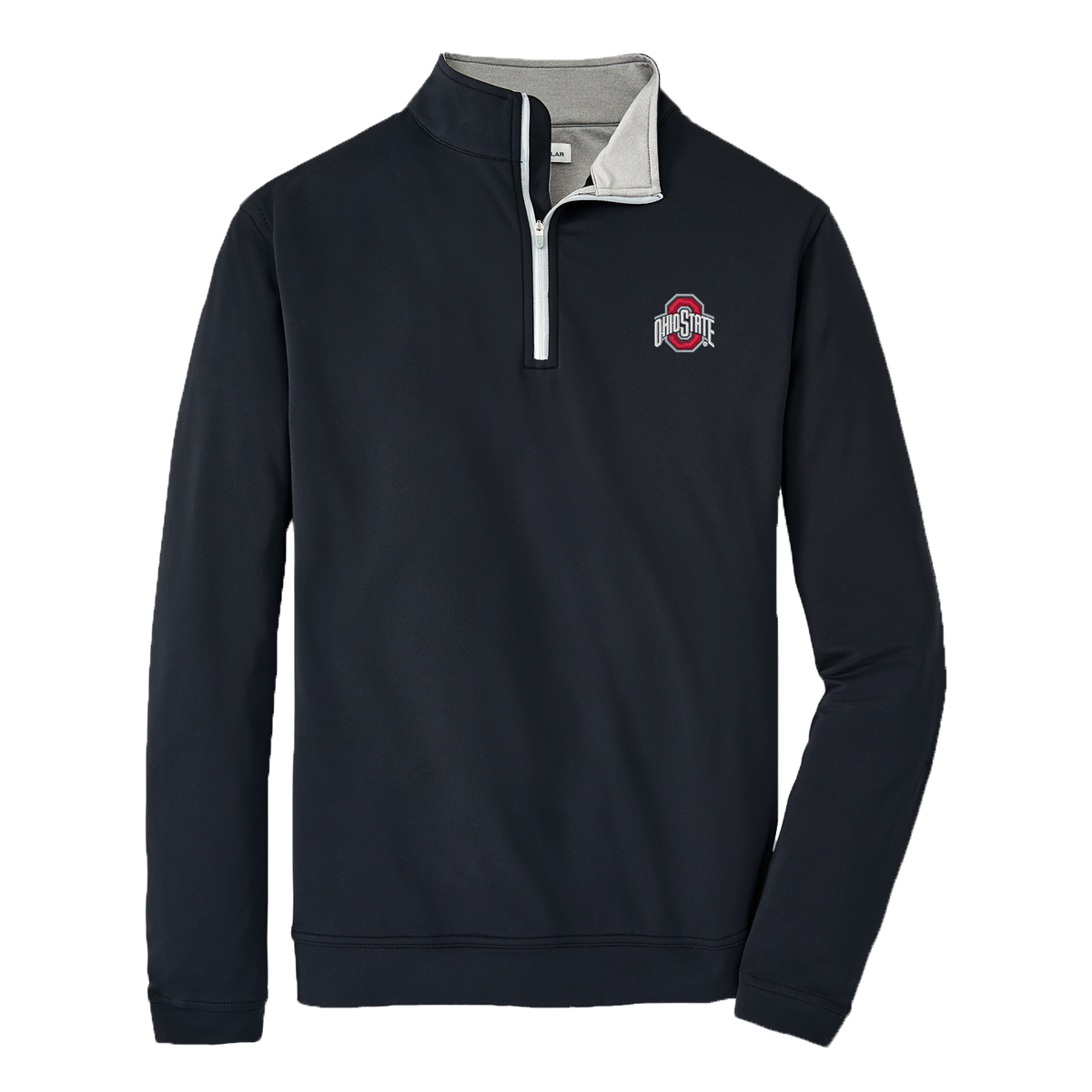 Peter Millar Ohio State Perth Stretch Loop Terry QuarterZip Pullover