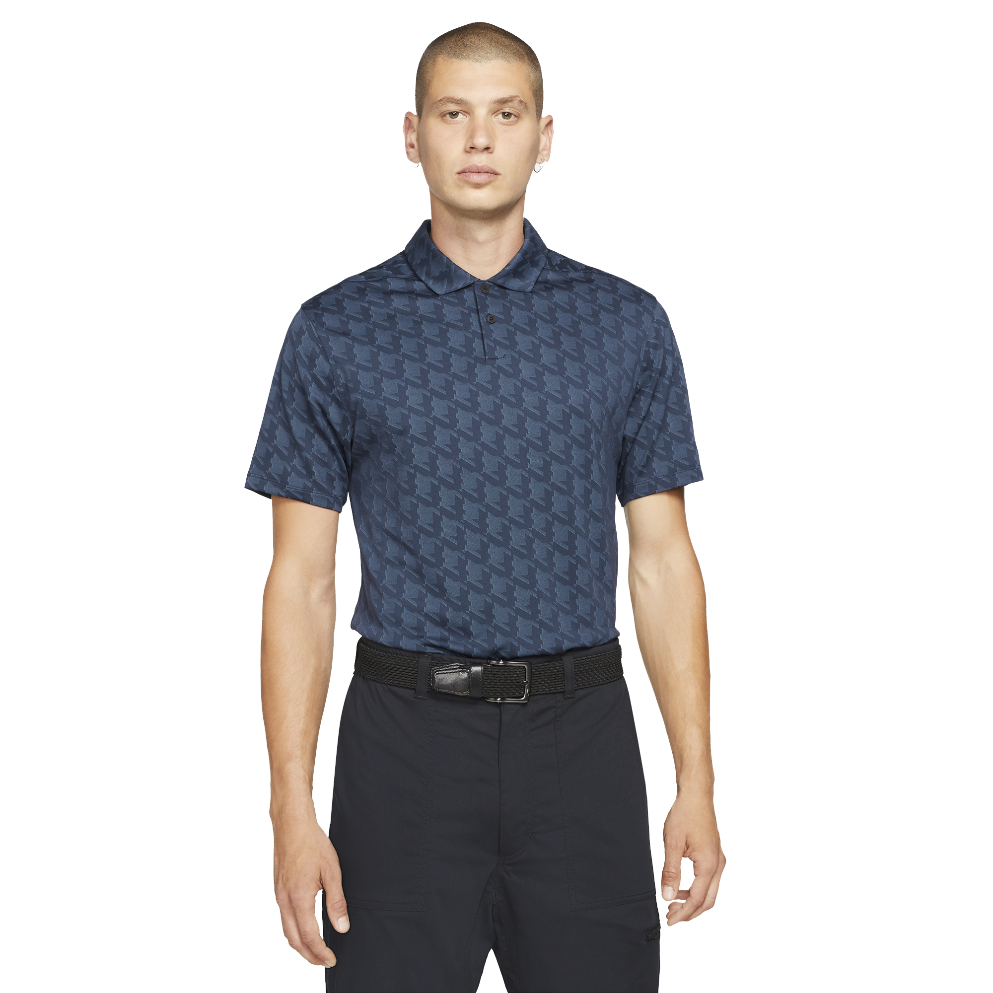 Nike houndstooth golf shirt Clearance