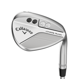 JAWS Raw Full Toe Chrome Wedge w/ Steel Shaft