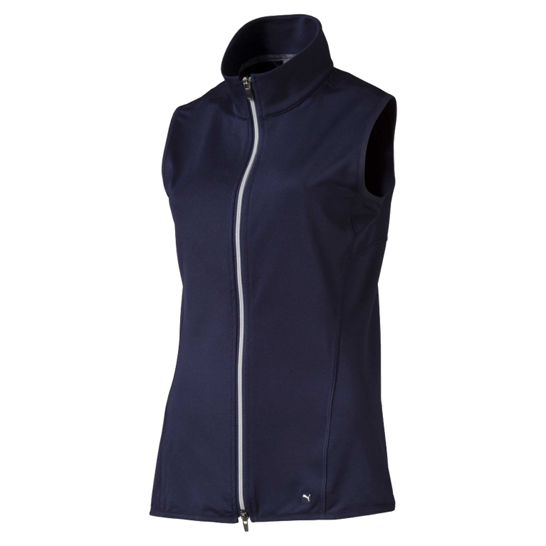 PUMA Women's Full Zip Knit Golf Vest PGA TOUR Superstore
