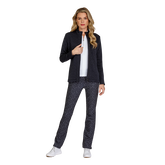 Alternate View 1 of Shonda Floral Jacquard Full Zip Jacket