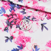 Alternate View 4 of Photo Floral Tech Jersey Slim Fit Polo