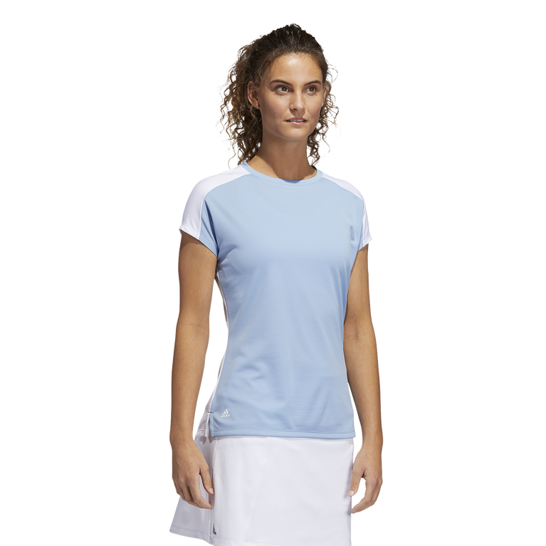 Colorblock Primeblue HEAT.RDY Short Sleeve Polo Shirt
