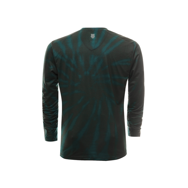 KSwiss Evergreen Tie Dye Long Sleeve Men's Shirt PGA TOUR Superstore