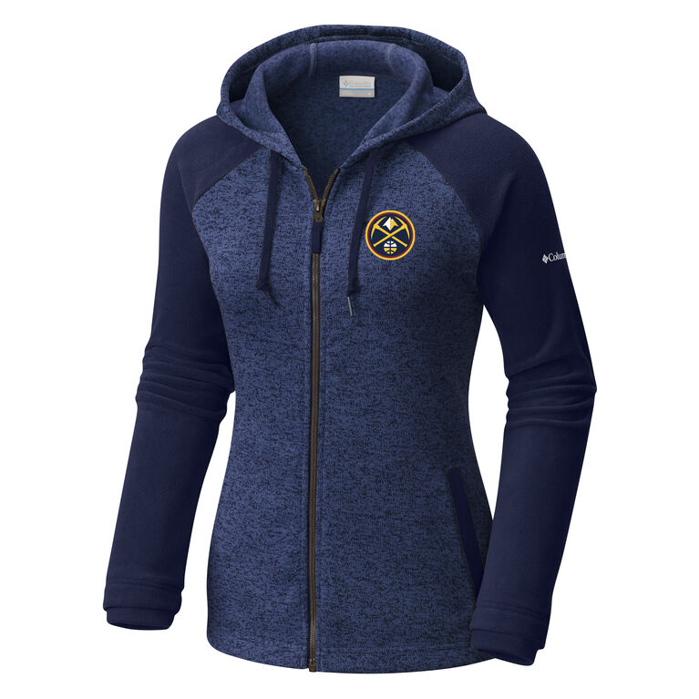 Columbia Denver Nuggets Women's Full Zip Hoodie PGA TOUR Superstore