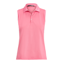 Sleeveless Piqu&eacute; Golf Polo Shirt