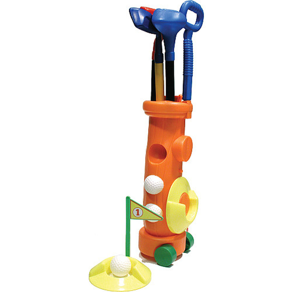 childs plastic golf club set