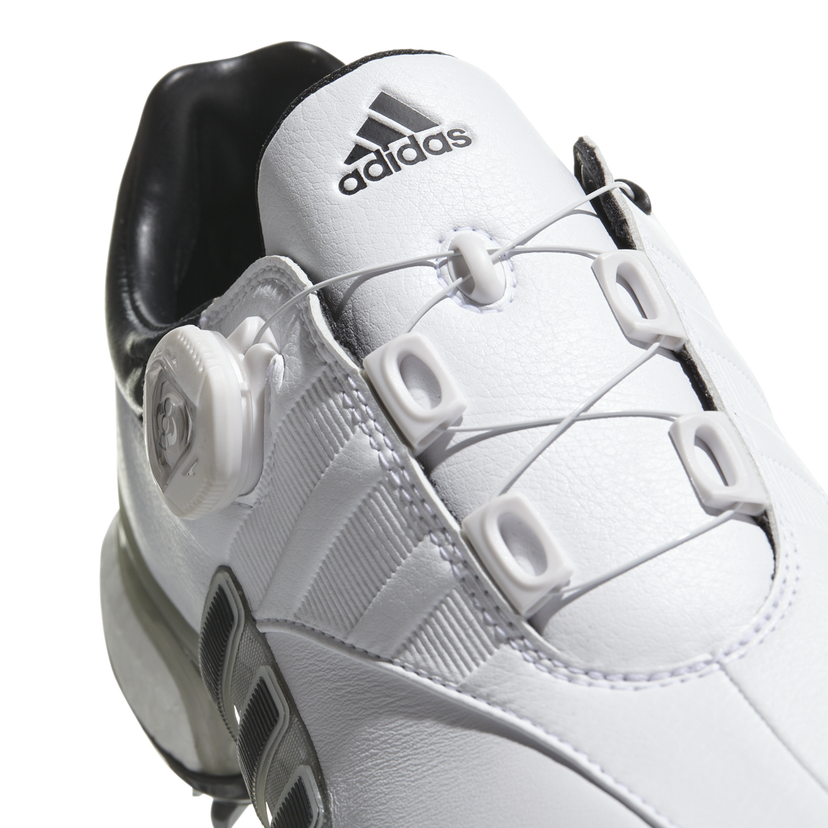 adidas TOUR 360 EQT Boa Men's Golf Shoe White/Black PGA TOUR Superstore
