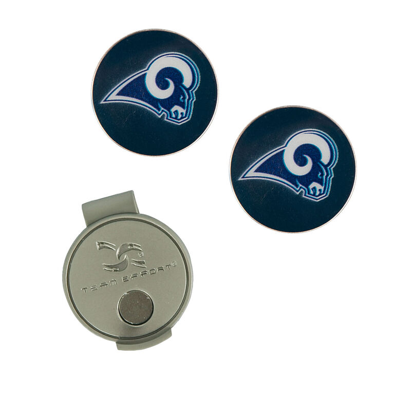 Team Effort Los Angeles Rams Hat Clip &amp; Ball Marker