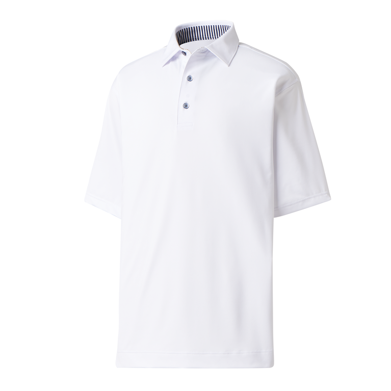 Footjoy white golf shirt sale