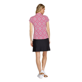 Alternate View 2 of Garden Escape Collection: Andie Illusion Geo Short Sleeve Top