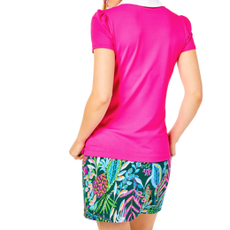 Frida Puff Short Sleeve Polo Shirt