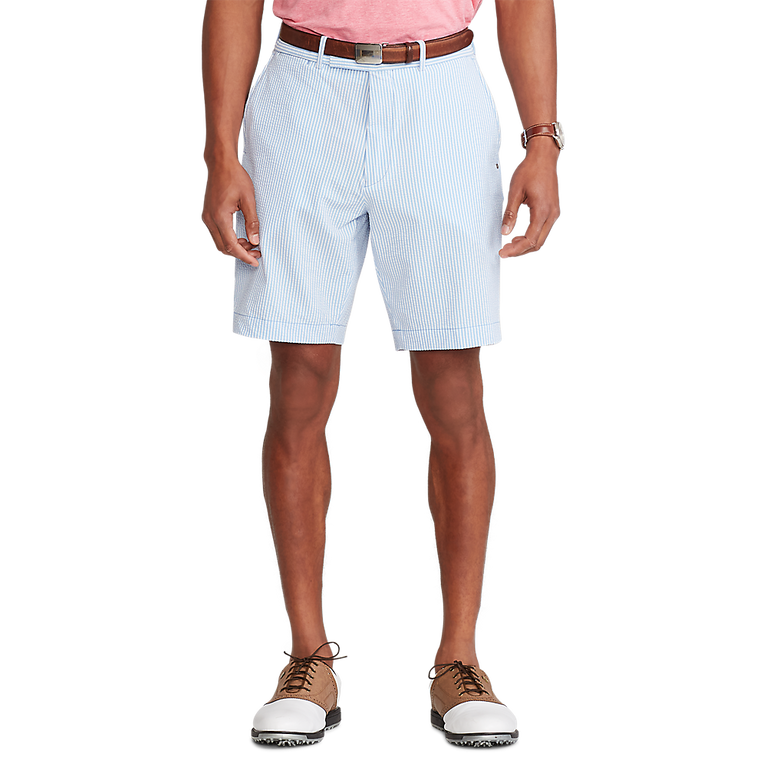 Mens seersucker shorts polo hotsell
