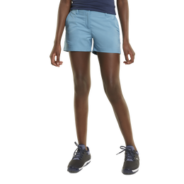Girls Solid 3.5&quot; Pull On Short