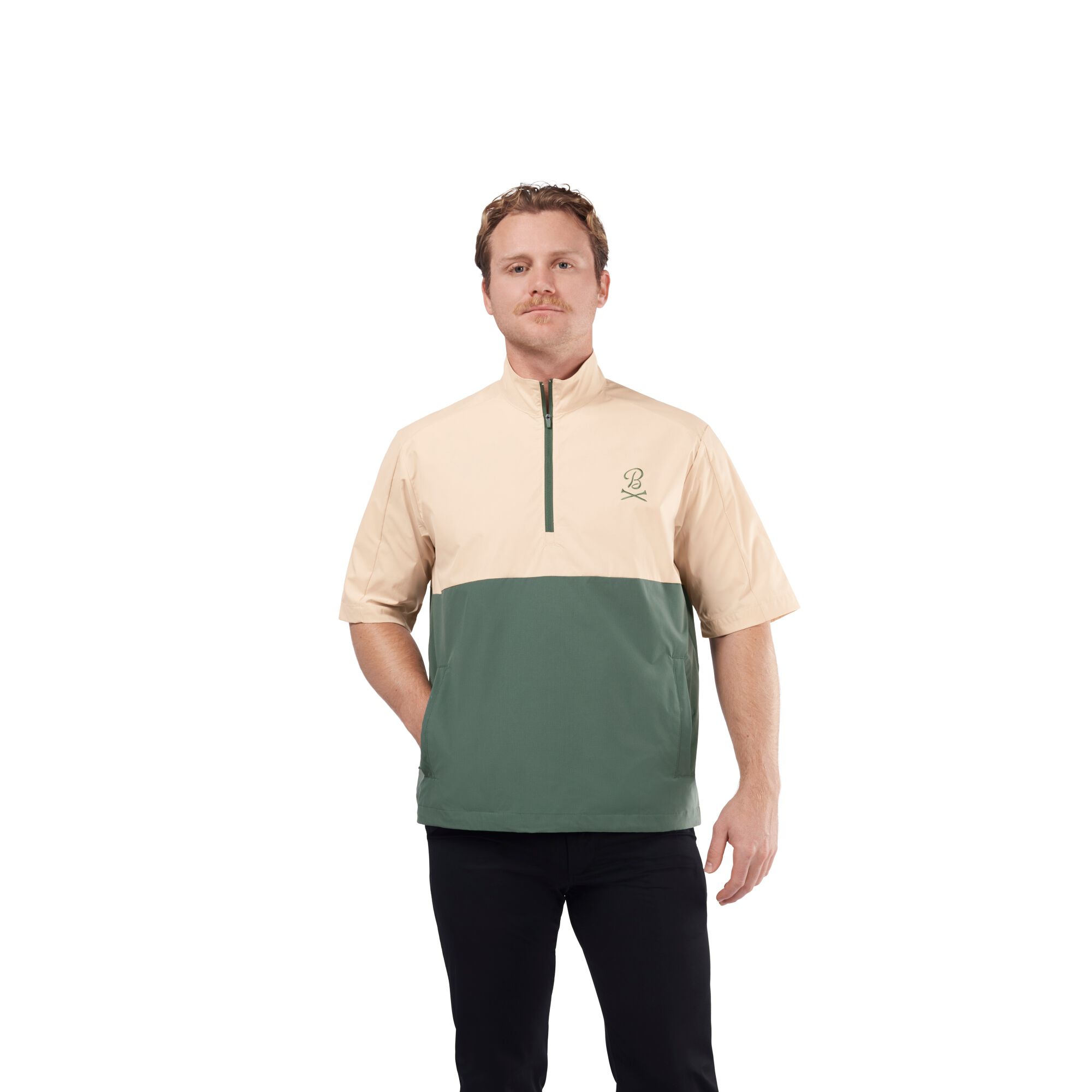 Short sleeve windbreaker outlet golf