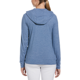 Alternate View 1 of Asymmetrical Color Blocked Hoodie