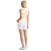 Alternate View 3 of Offset Stripe Pique Sleeveless Polo