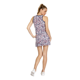 Alternate View 4 of Prismic Leopard Collection: Tahini Painted Leopard Sleeveless Dress