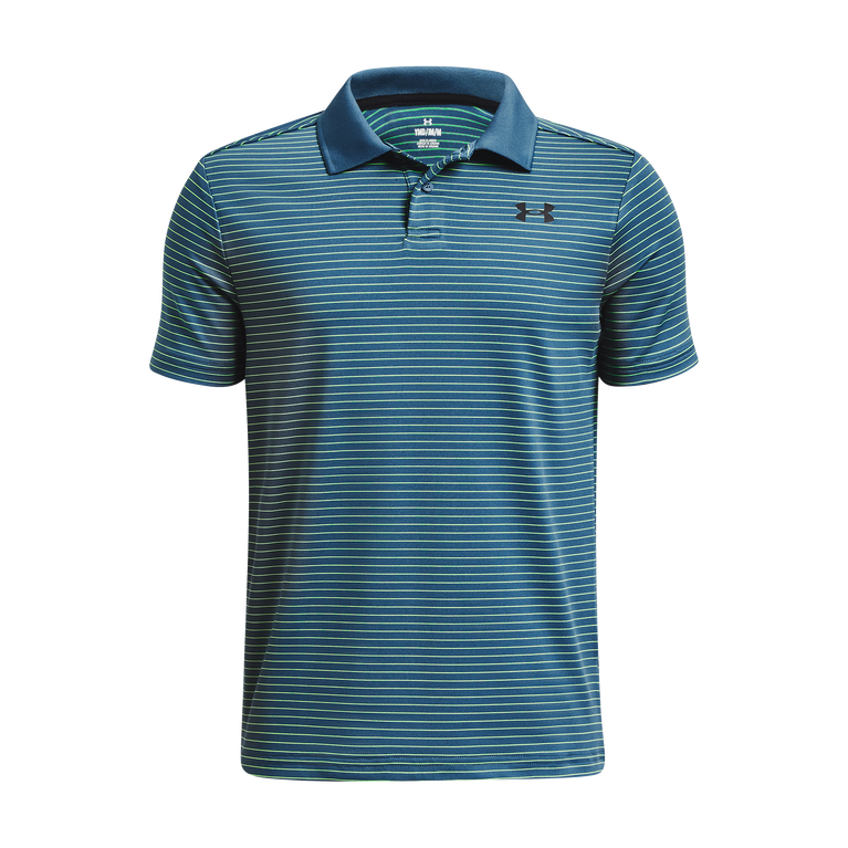 Under armour men's on sale performance stripe golf polo