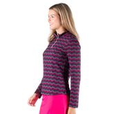 Alternate View 1 of Empower Collection: Lata Long Sleeve Quarter Zip Pull Over