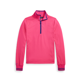 Girls Performance Jersey Quarter Zip Pullover