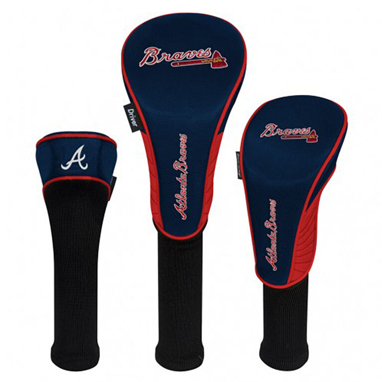 Atlanta Braves Set of 3 Headcovers