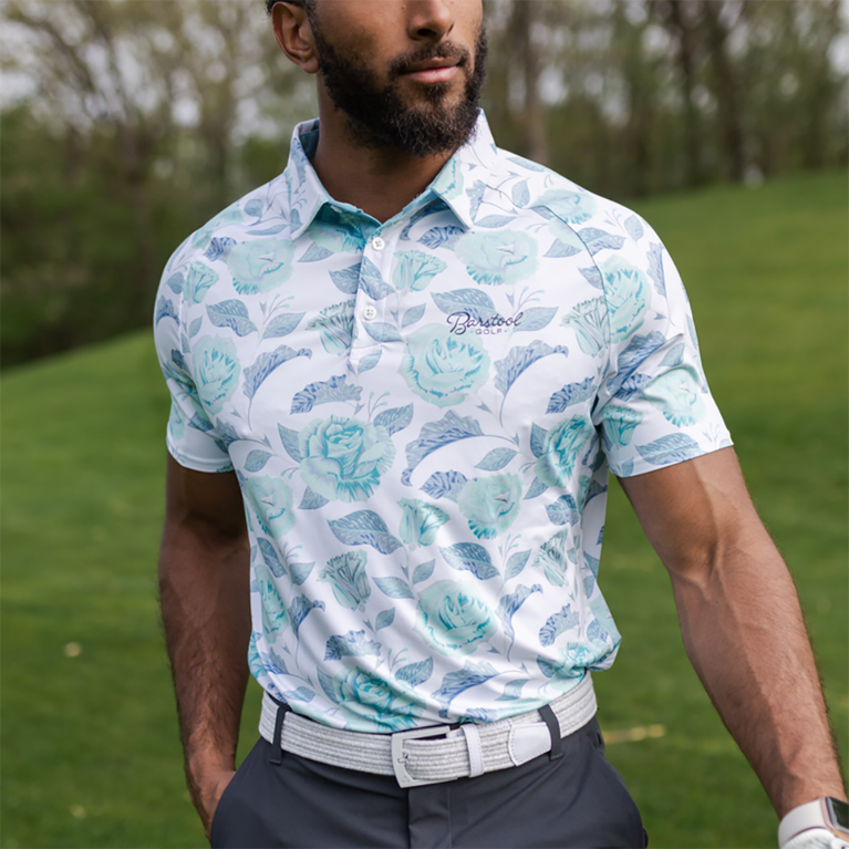 Floral store golf shirts