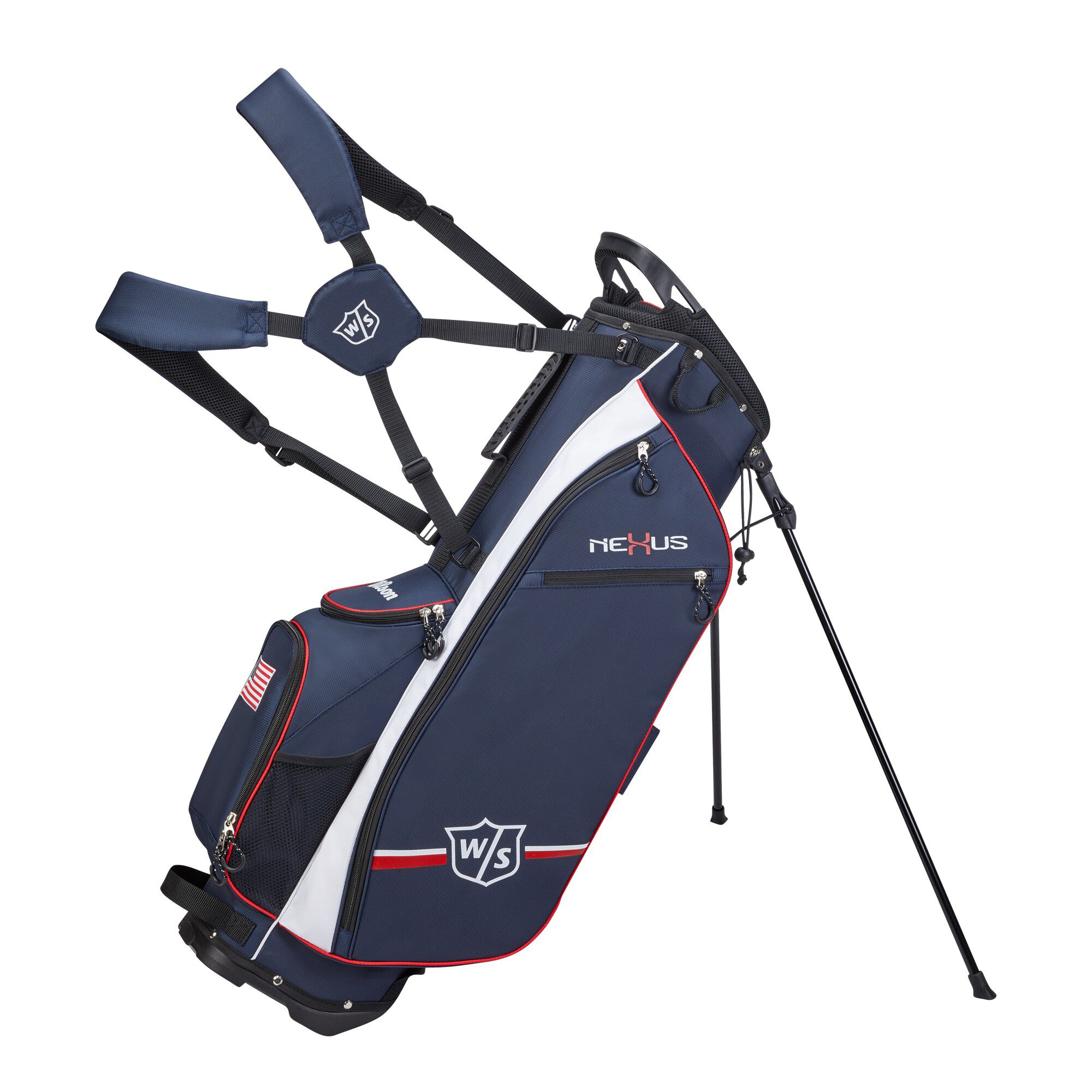 Wilson staff lite deals ii golf stand bag