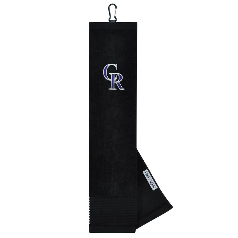 Team Effort Colorado Rockies Tri-fold Embroidered Towel