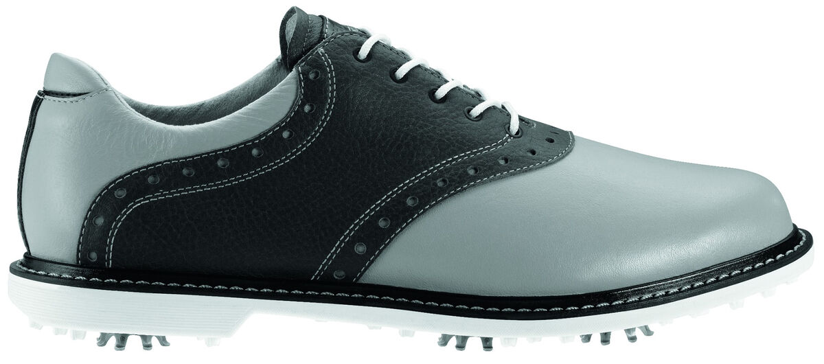 The Ashworth Kingston Men's Golf Shoe is a classic saddle design with