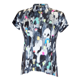 Shibuya Abstract Short Sleeve Top